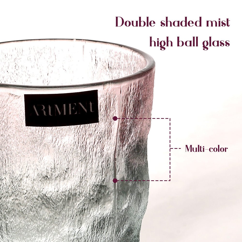 Gletscher-Muster Frosted Glass