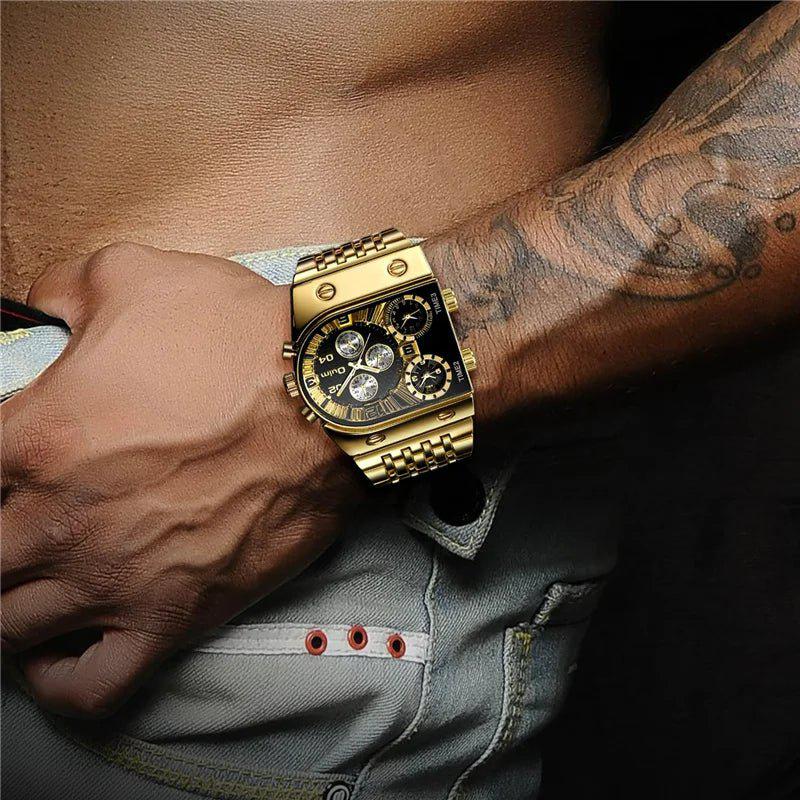 Golden Minter - Herrenarmbanduhr wasserdicht