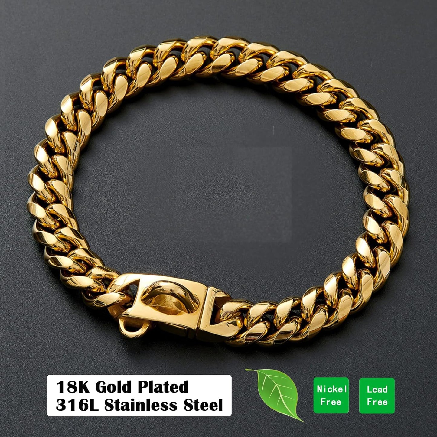 Edelstahl Kettenhundehalsband