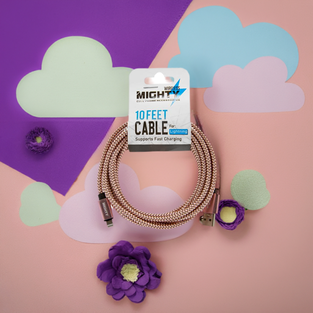 Lightning 10FT Super Kabel - Lila oder Pink