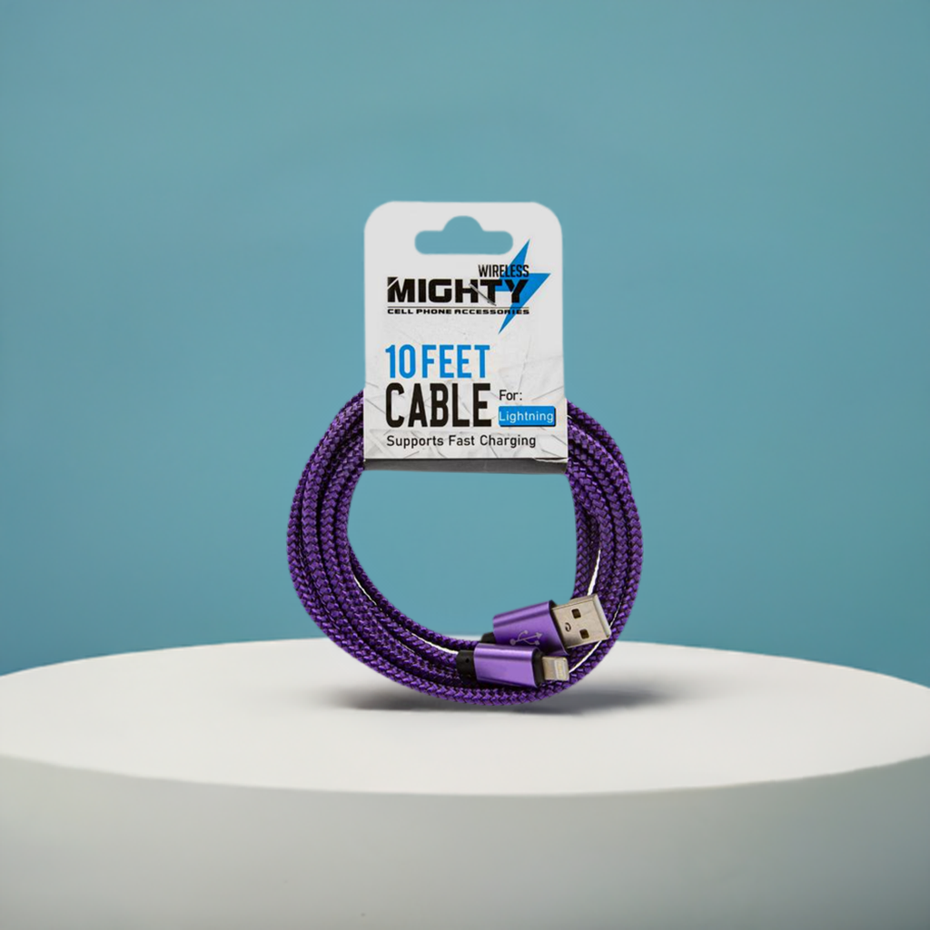 Lightning 10FT Super Kabel - Lila oder Pink
