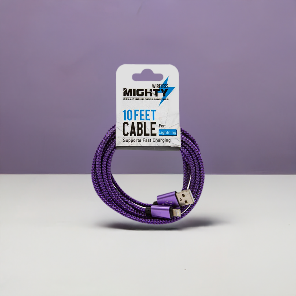 Lightning 10FT Super Kabel - Lila oder Pink