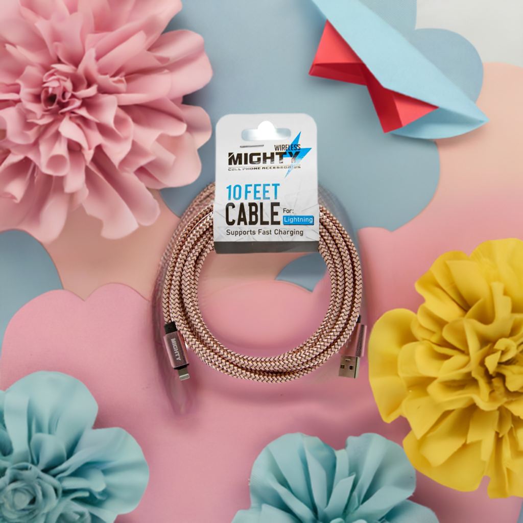 Lightning 10FT Super Kabel - Lila oder Pink