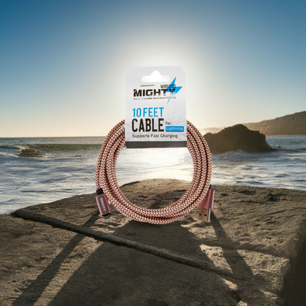 Lightning 10FT Super Kabel - Lila oder Pink