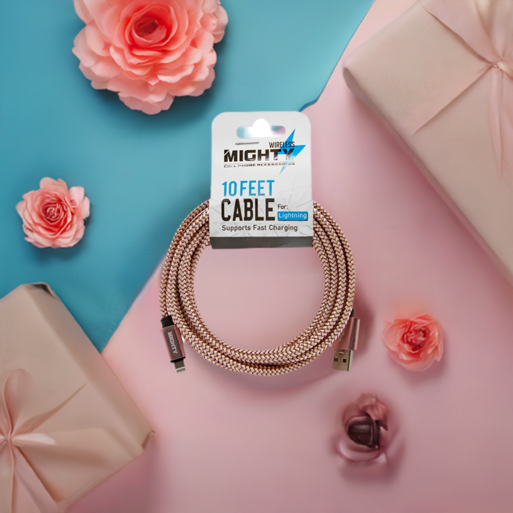 Lightning 10FT Super Kabel - Lila oder Pink