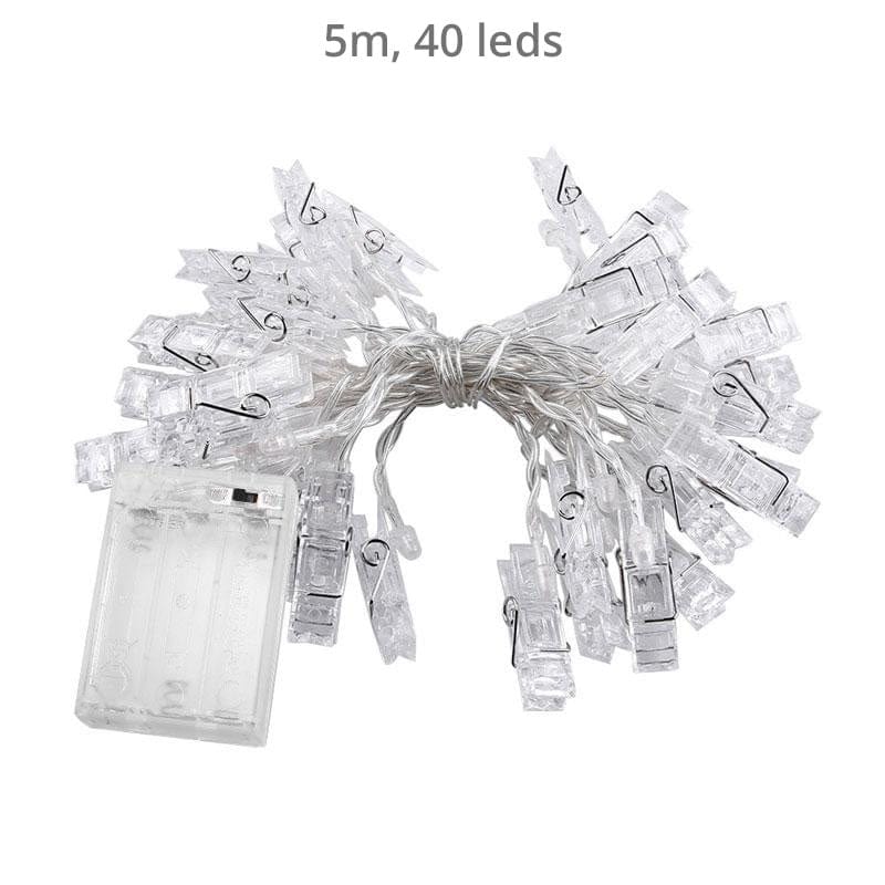 Personalisierbare Lichtgirlande Fotos