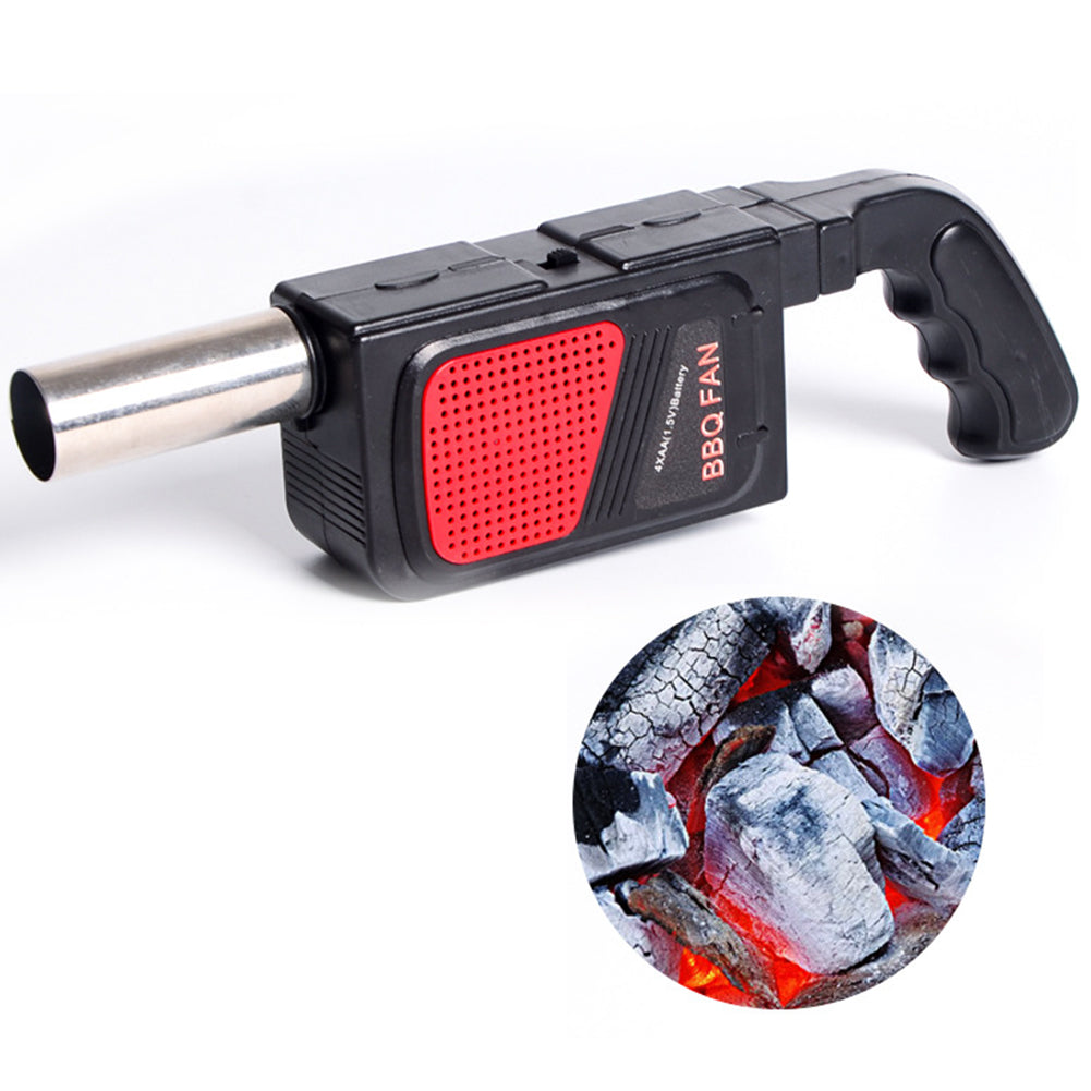 Sandsberg | Handheld Elektrizität BBQ Ventilator Tragbarer Kochventilator für Outdoor BBQ