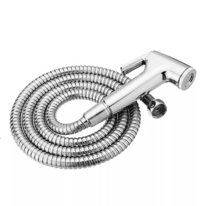 Bidets Handheld Duschkopf Dusche Toilet Bidet Sprayer Mit 1,5M Schlauch Silber