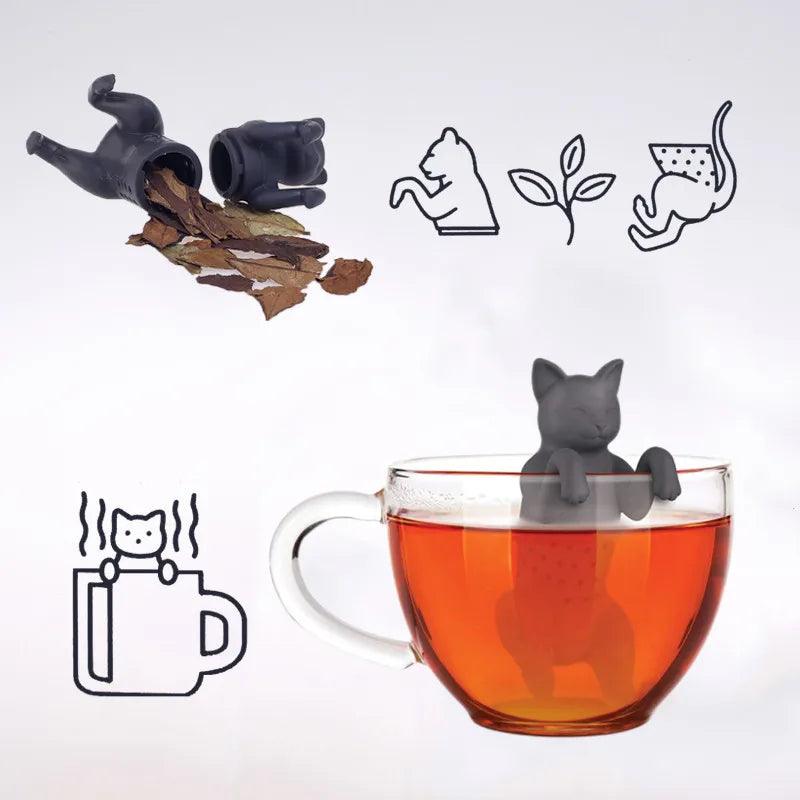Hängende Katze Teeinfusor