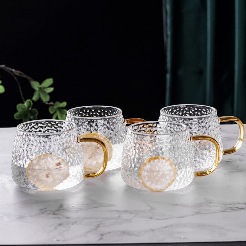 Veelzijdige hittebestendige glazen kan met elegant houten deksel