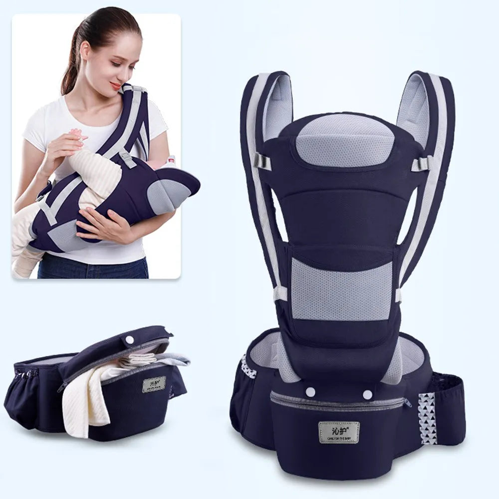 Ergonomische Tragetasche für Babys – Komfort & Unterstützung