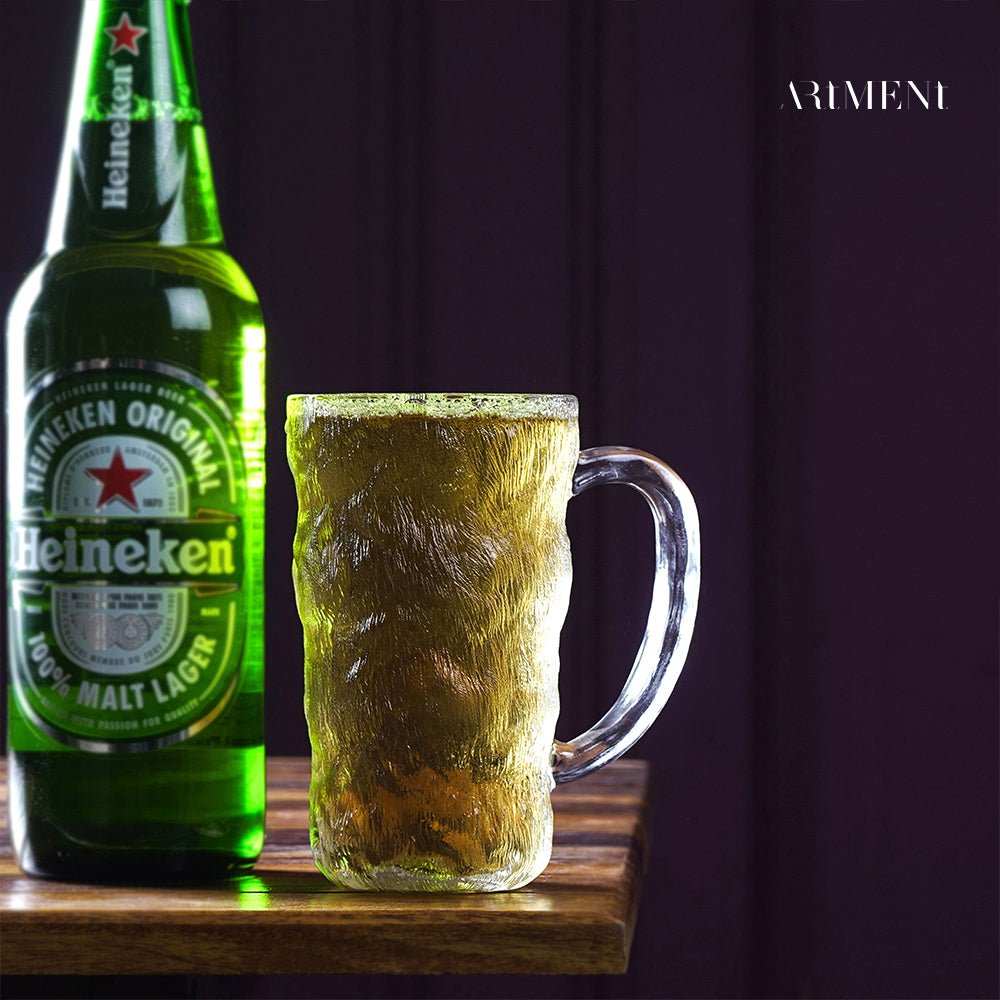 Impressionismus Frosted Bierkrug Set