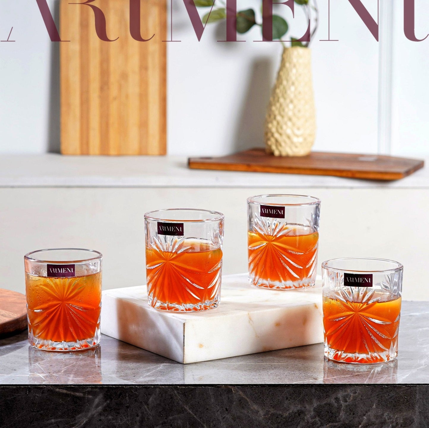 Impressionist Scotch Savvy Whiskey Glas