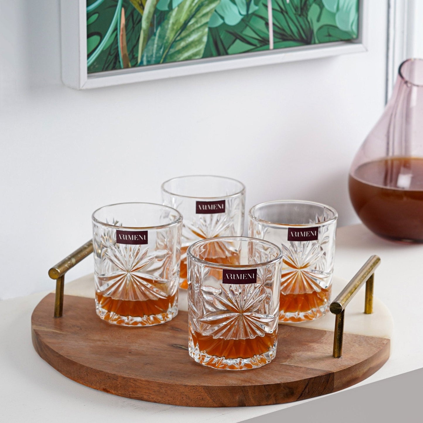 Impressionist Scotch Savvy Whiskey Glas