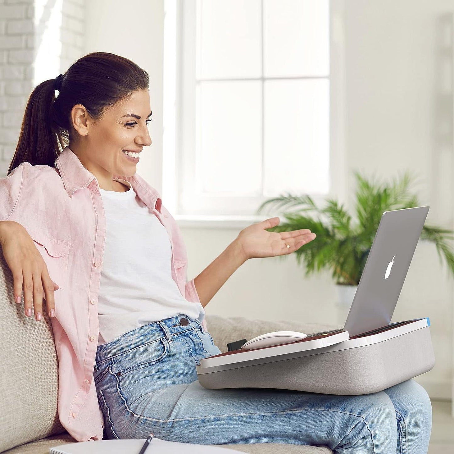 Lap Desk Set mit Tablet-Halter und Mausablage