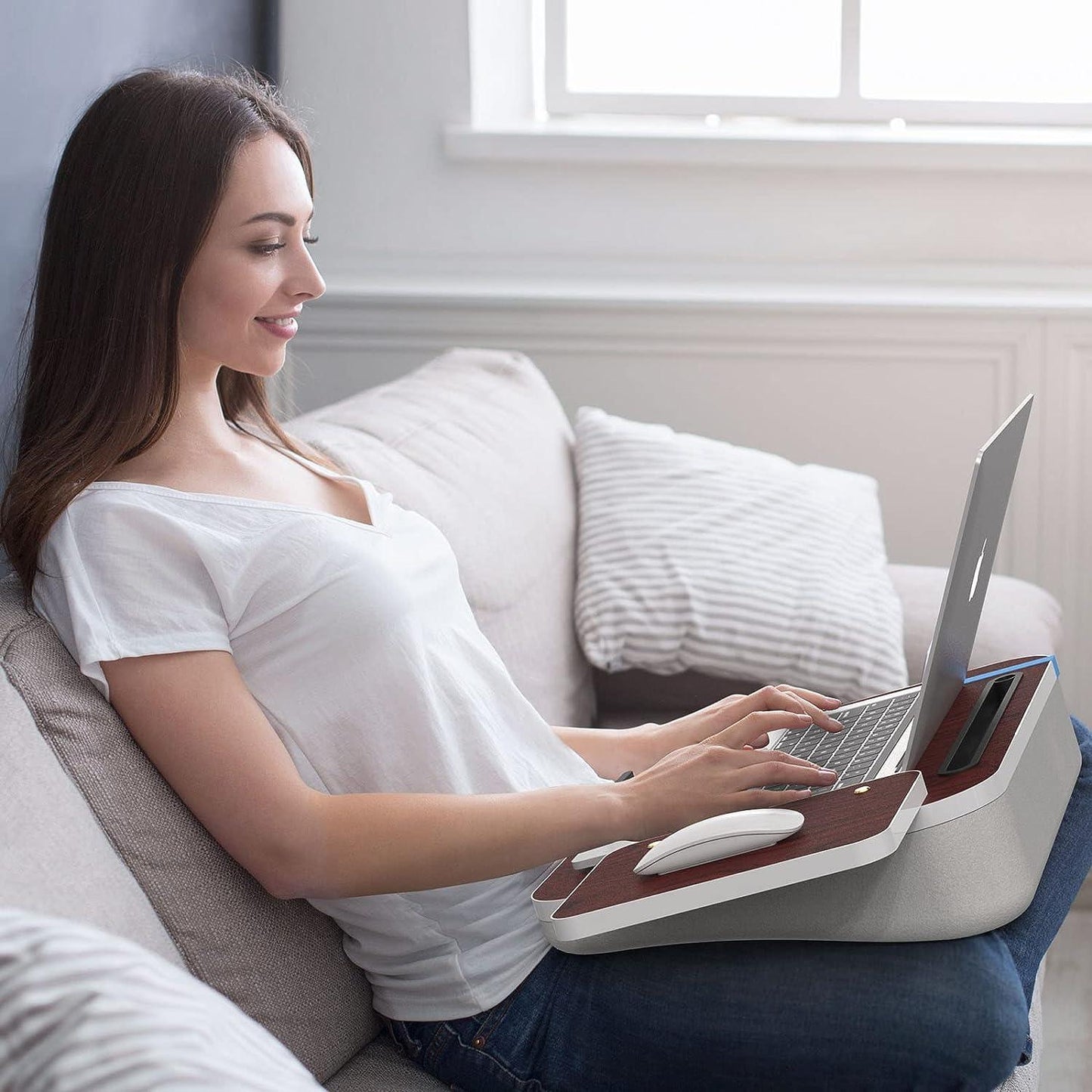 Lap Desk Set mit Tablet-Halter und Mausablage