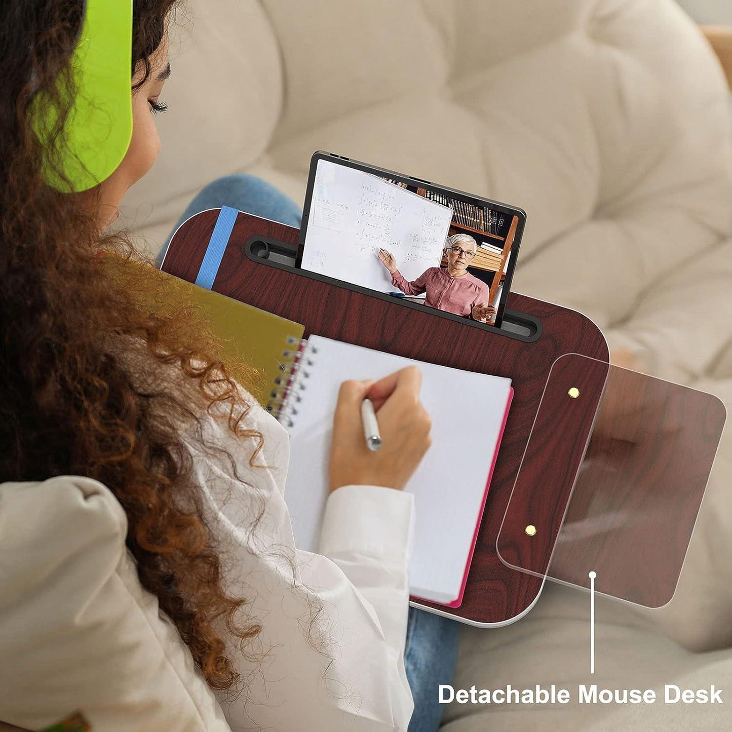 Lap Desk Set mit Tablet-Halter und Mausablage