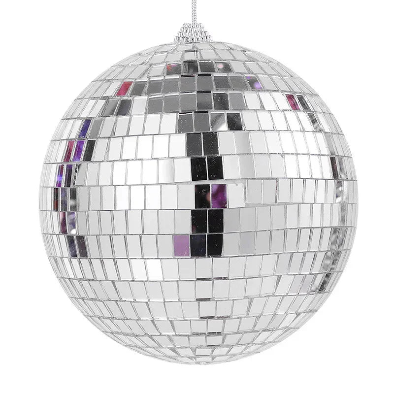 Große schimmernde Disco-Party-Kugel