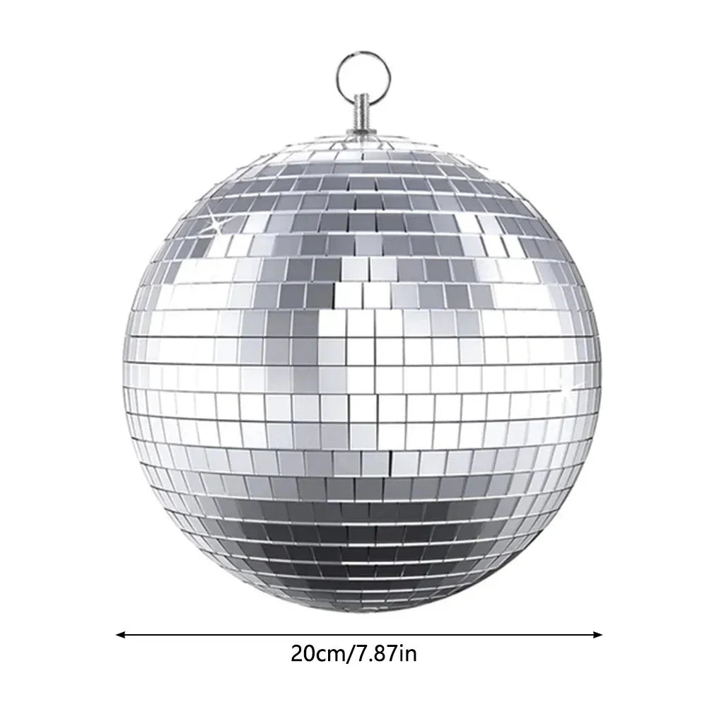 Große schimmernde Disco-Party-Kugel