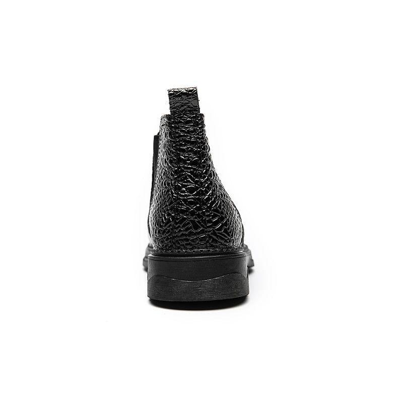 Leder Chelsea Stiefeletten - Herren Freizeitschuhe