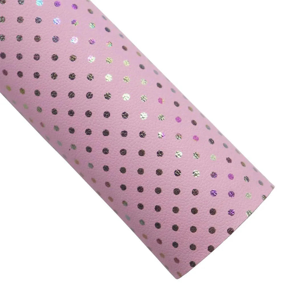 Sandsberg | Glitterend Roze Faux Lederen Knutselset voor DIY Oorbellen en Haaraccessoires
