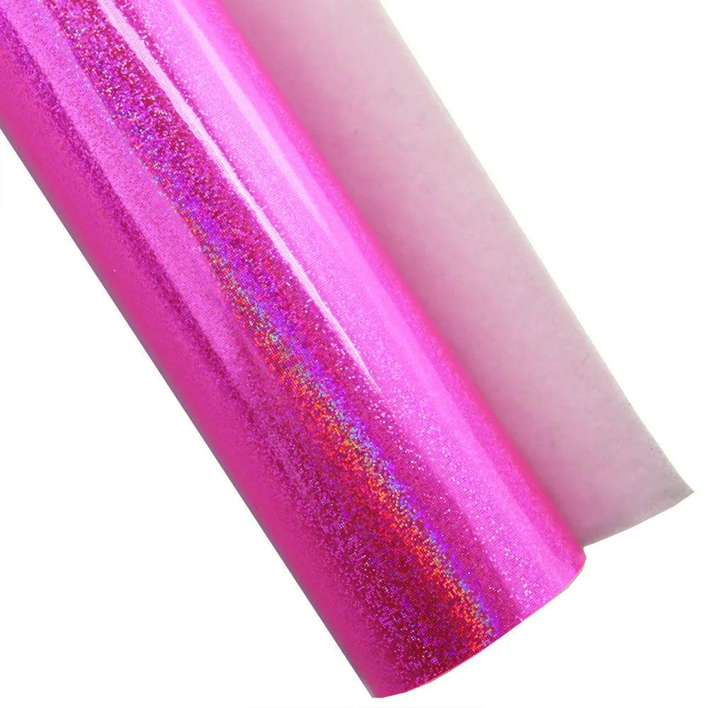 Sandsberg | Glitterend Roze Faux Lederen Knutselset voor DIY Oorbellen en Haaraccessoires