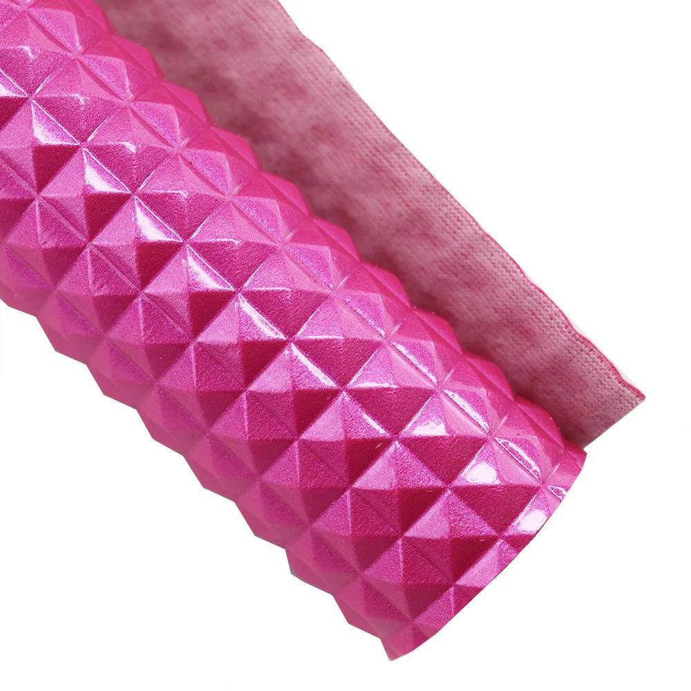 Sandsberg | Glitterend Roze Faux Lederen Knutselset voor DIY Oorbellen en Haaraccessoires