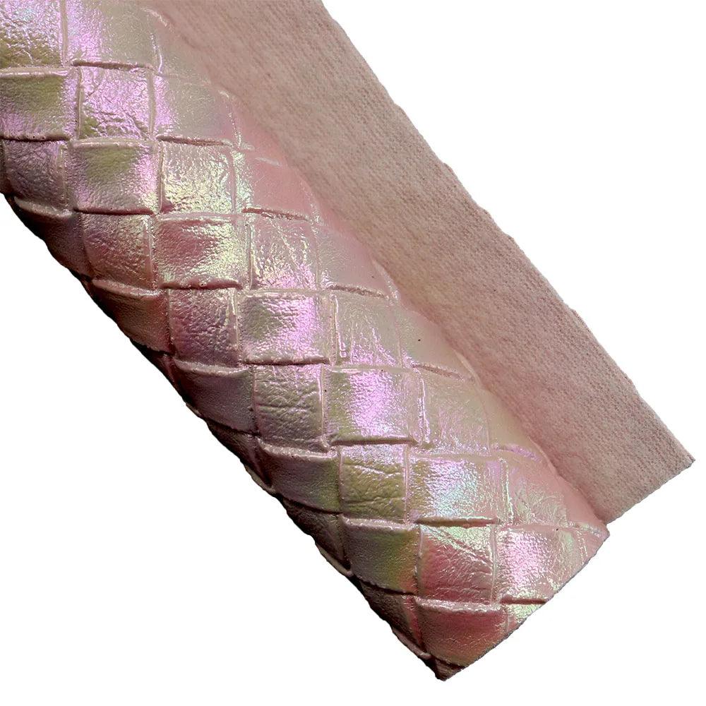 Sandsberg | Glitterend Roze Faux Lederen Knutselset voor DIY Oorbellen en Haaraccessoires