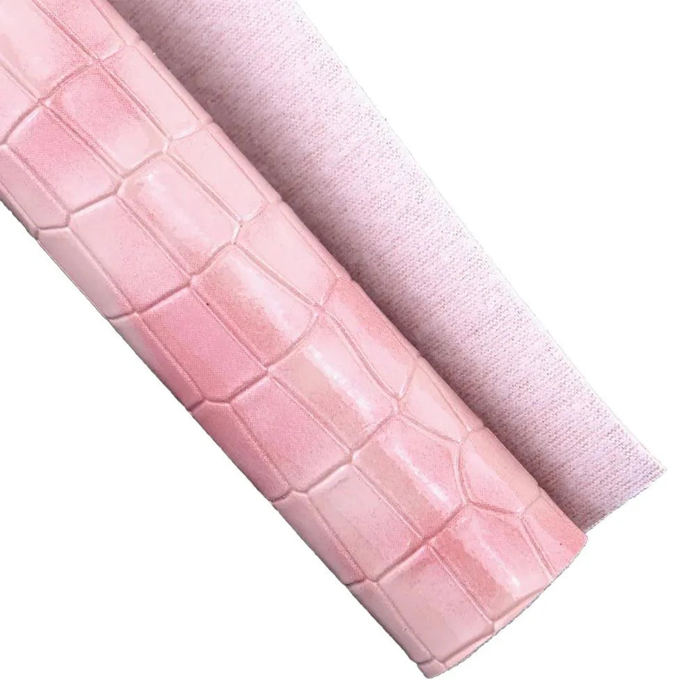 Sandsberg | Glitterend Roze Faux Lederen Knutselset voor DIY Oorbellen en Haaraccessoires
