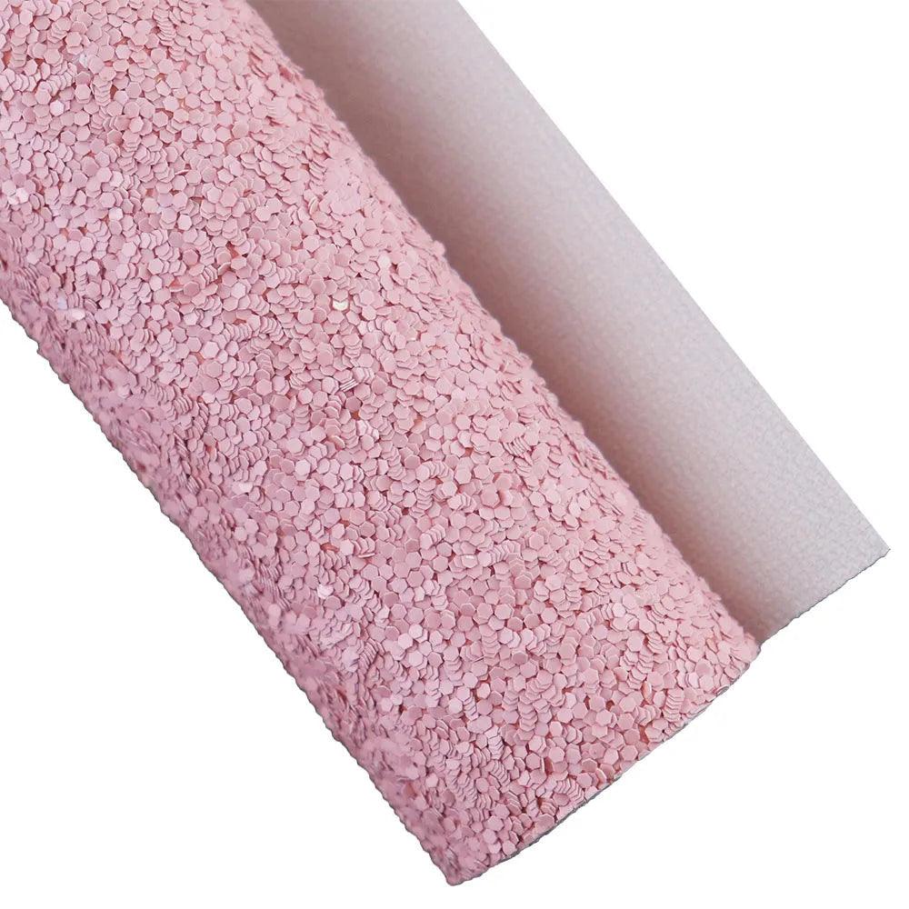Sandsberg | Glitterend Roze Faux Lederen Knutselset voor DIY Oorbellen en Haaraccessoires