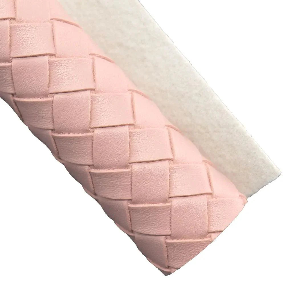 Sandsberg | Glitterend Roze Faux Lederen Knutselset voor DIY Oorbellen en Haaraccessoires