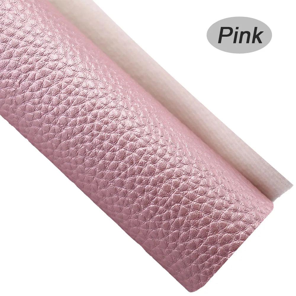 Sandsberg | Glitterend Roze Faux Lederen Knutselset voor DIY Oorbellen en Haaraccessoires