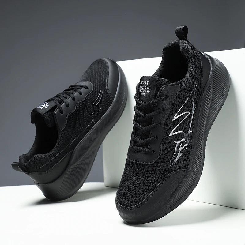 Herren Freizeit Sneaker zum Laufen: Bequeme Schuhe HU6018