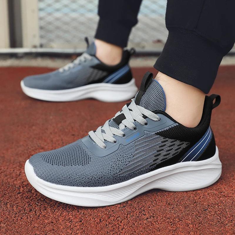Herren Freizeit Sneaker zum Laufen: Bequeme Schuhe HU6018