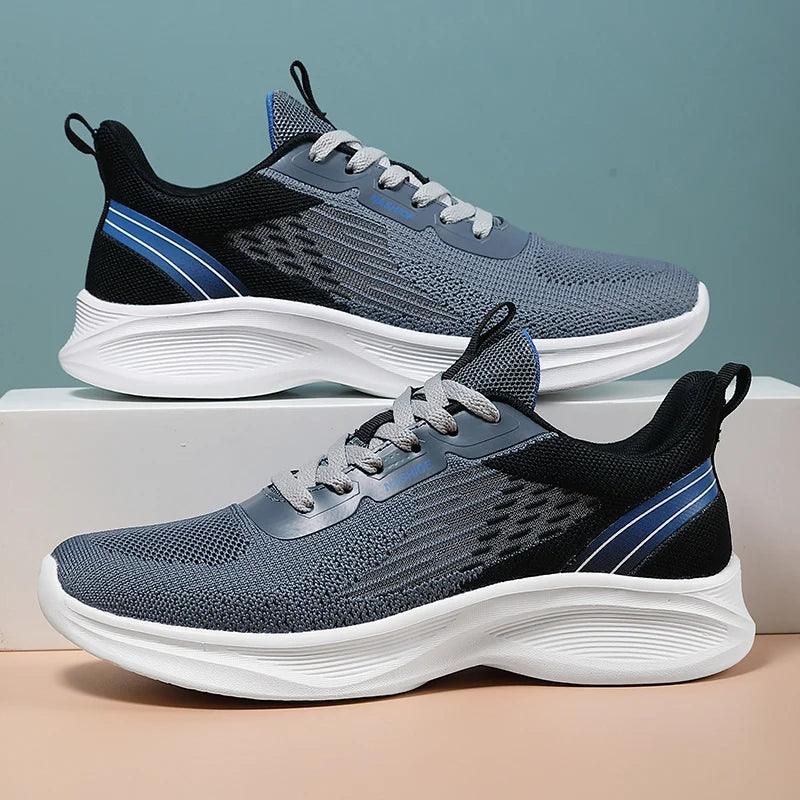 Herren Freizeit Sneaker zum Laufen: Bequeme Schuhe HU6018