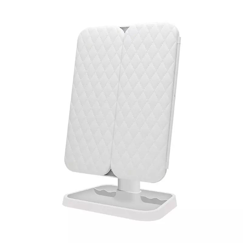 Trifold Mirror - LED-Make-upspiegel mit dreifarbiger Beleuchtung