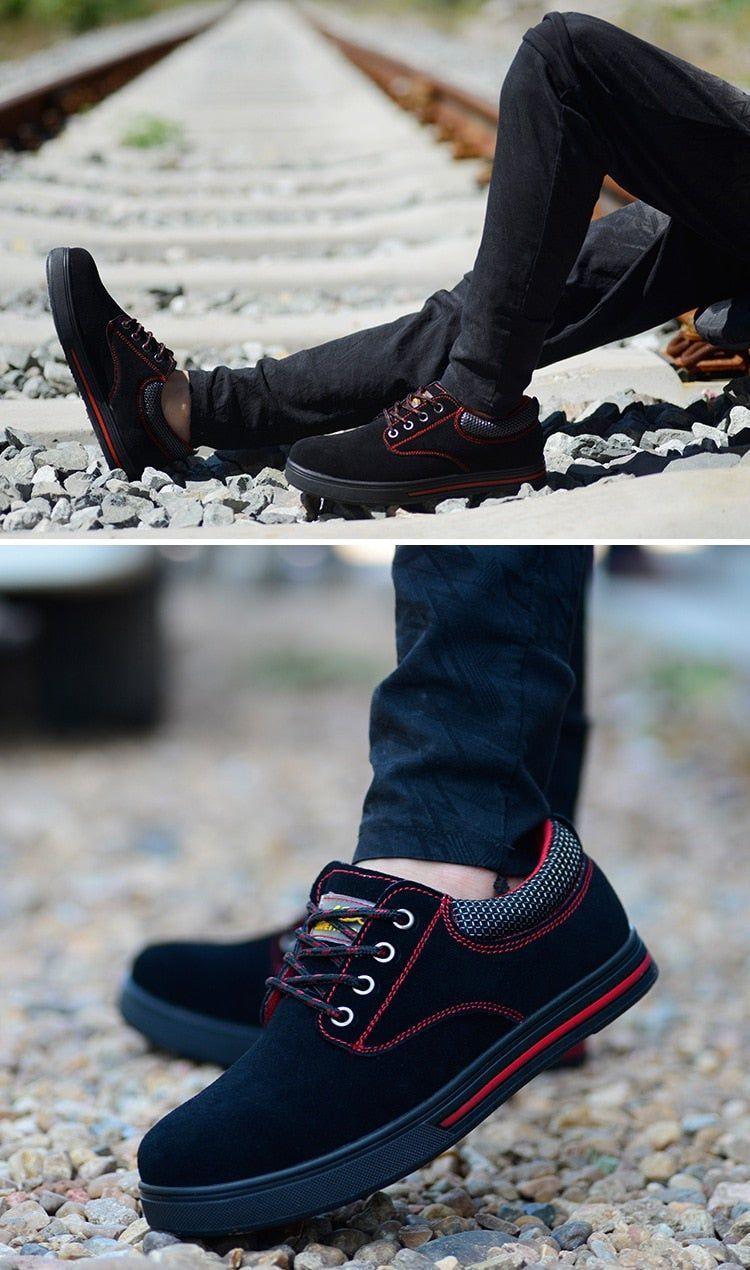 Herren Freizeitschuh Leichte Sicherheits-Sneaker Fußbekleidung