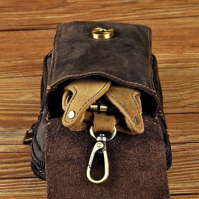 MASTERS | Leder Herren Tasche | Stilvoller Rucksack