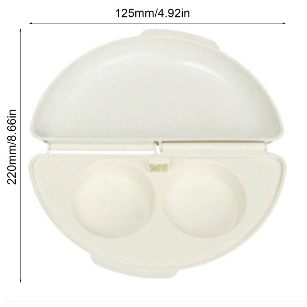 Mikrowellen-Omelet-Cooker Pfanne Cooker Omelette Eier-Dampfer Für Frühstück
