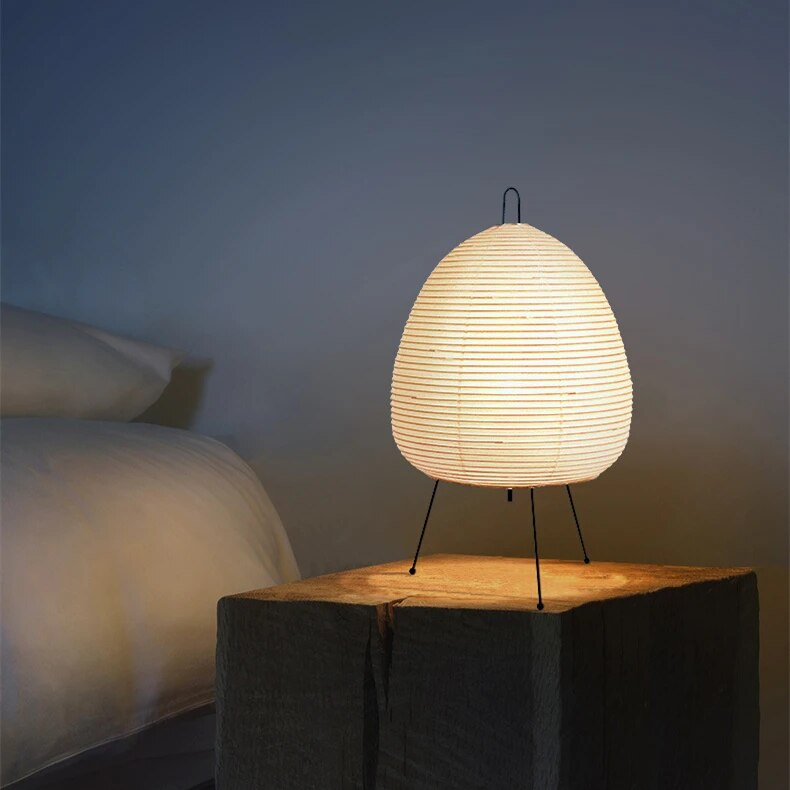 Japanische Lampe aus Reispapier