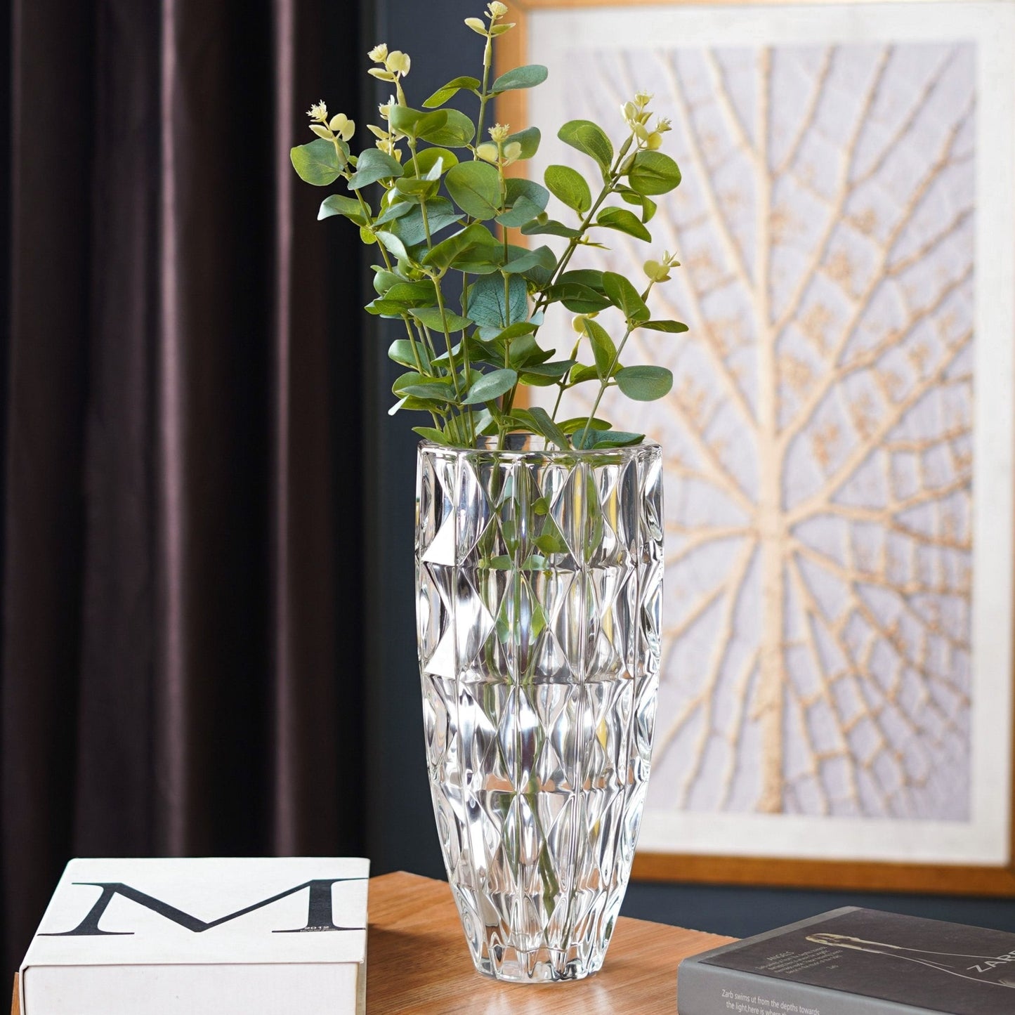 Moderne Kunst Kristall Höhen Vase