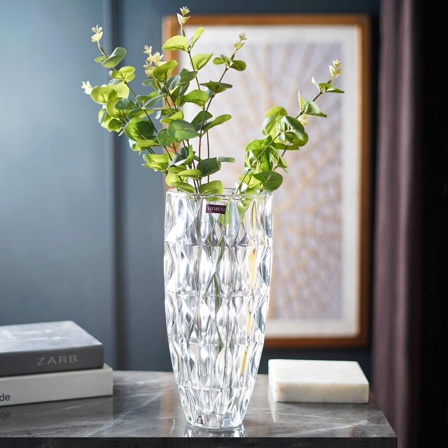 Moderne Kunst Kristall Höhen Vase