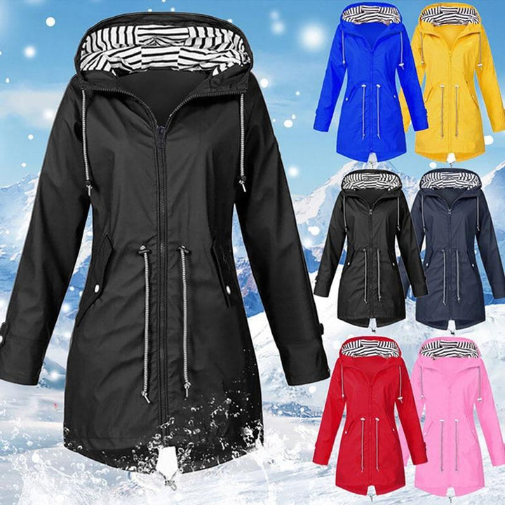 Devon – Wasserdichte Lange Regenjacke für jedes Wetter