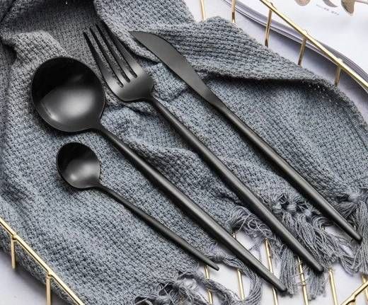 Luxus Edelstahl Besteckset: Stilvolles Essen für jeden Anlass