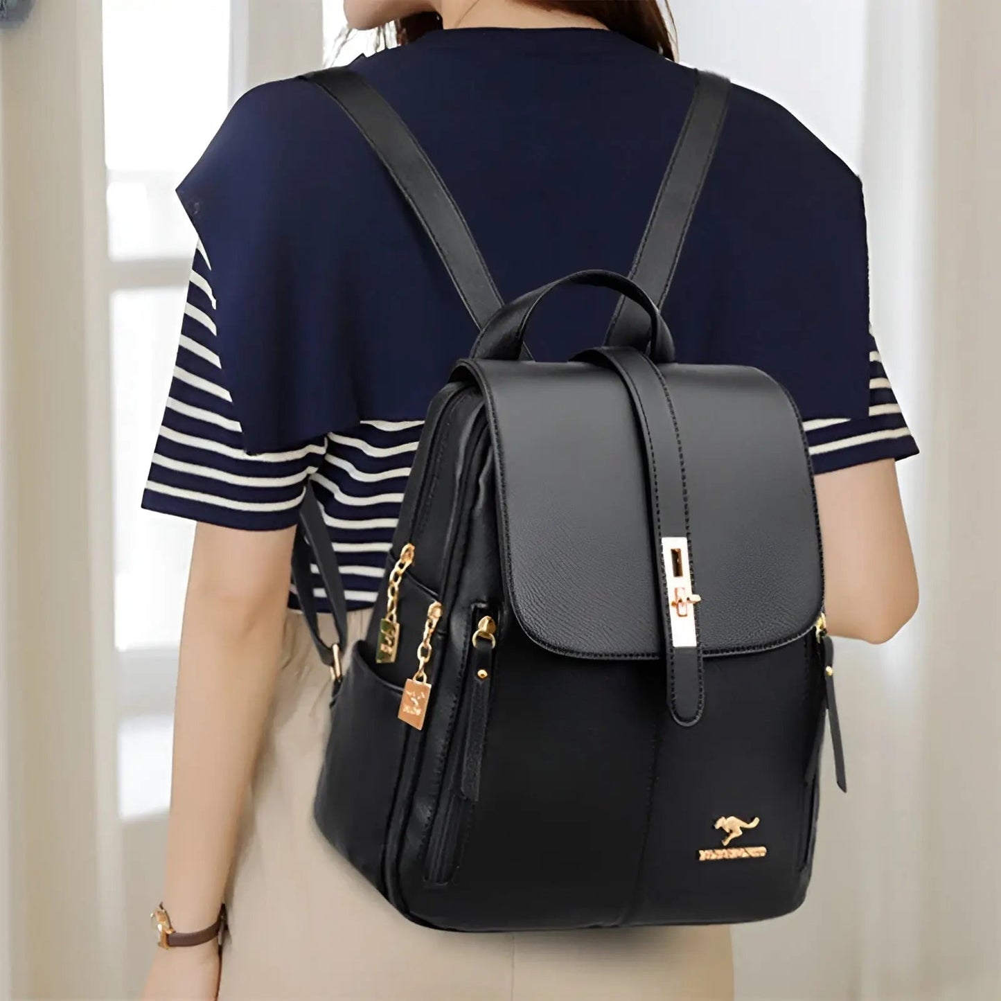 Alena Rucksack - Luxuriöse und Hochwertige Leder Damenhandtasche