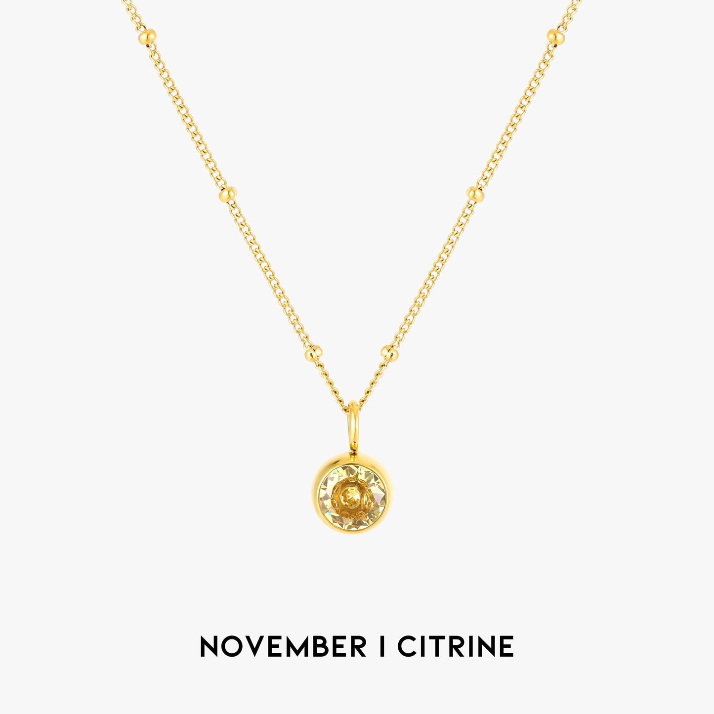 Aurora Geburtsstein-Halskette - Eine bezaubernde Verbindung