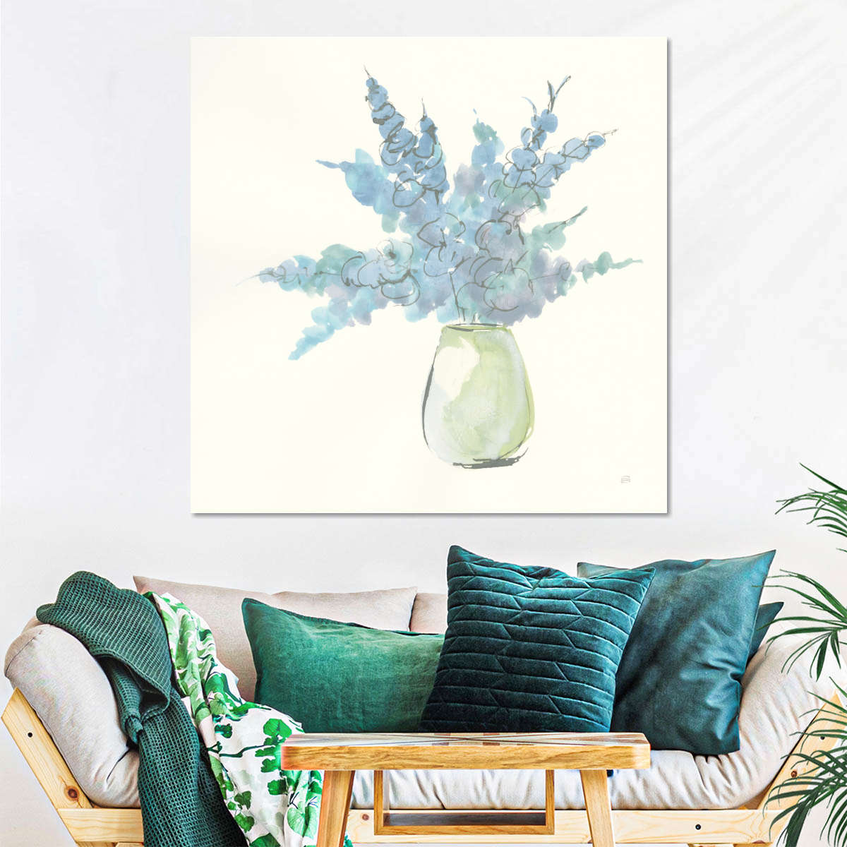 Sandsberg | Pflanze Eukalyptus I Wandkunst