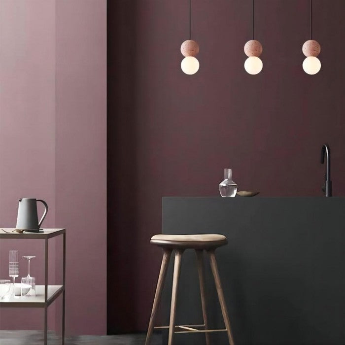 Hängelampe aus Zement - Minimalistisches Design für Moderne Räume
