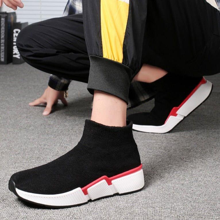 Outdoor High Top Sneakers - Stylische Herren Freizeitschuhe