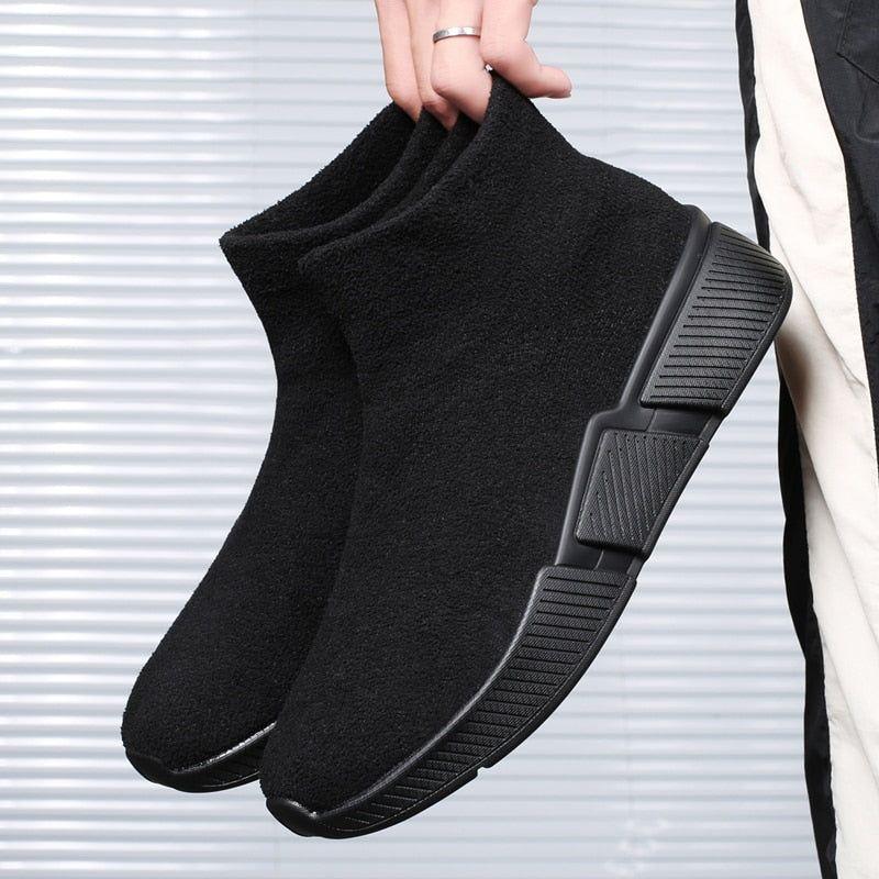 Outdoor High Top Sneakers - Stylische Herren Freizeitschuhe
